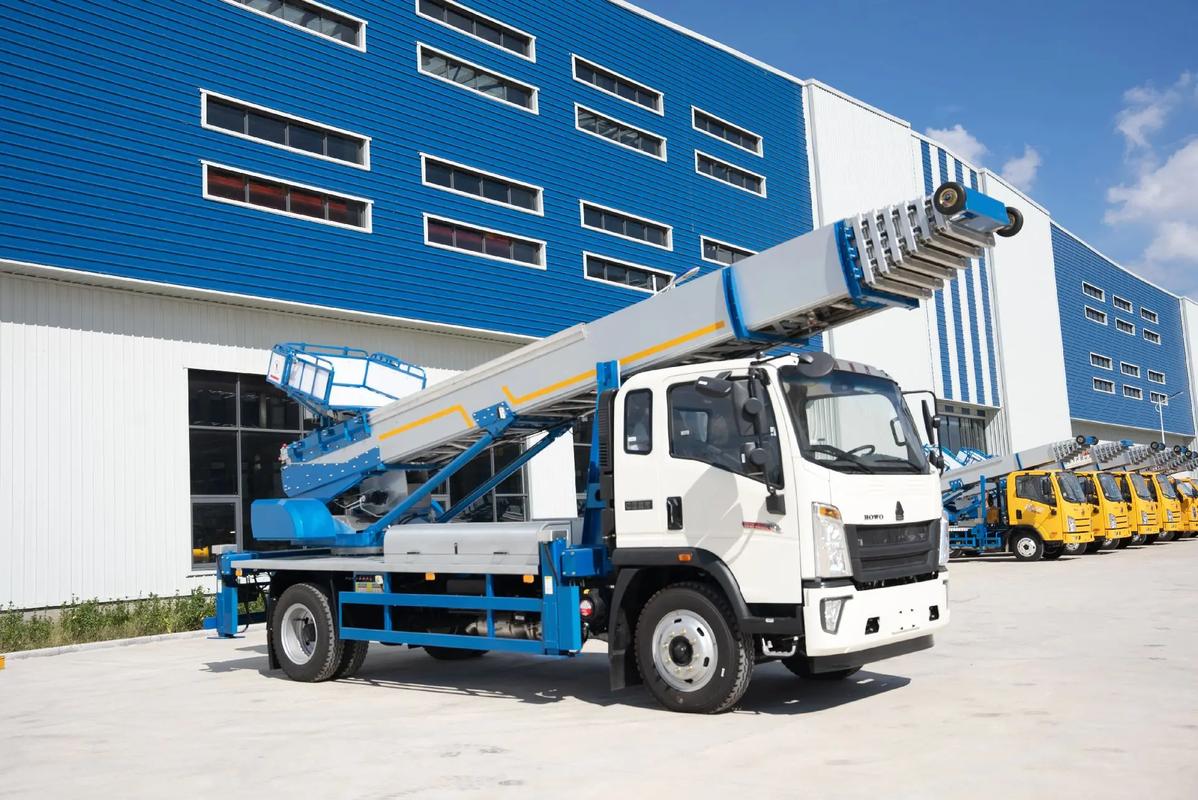 什运乡出租云梯车高空作业车 建筑垃圾搬运