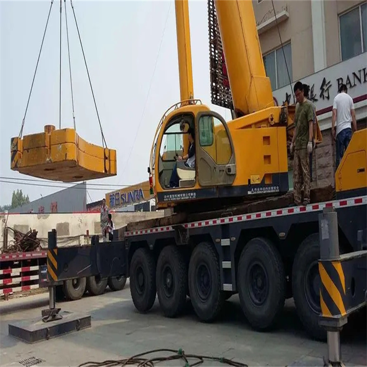 什运乡当地吊车出租|机器吊装|75吨|工厂搬迁服务